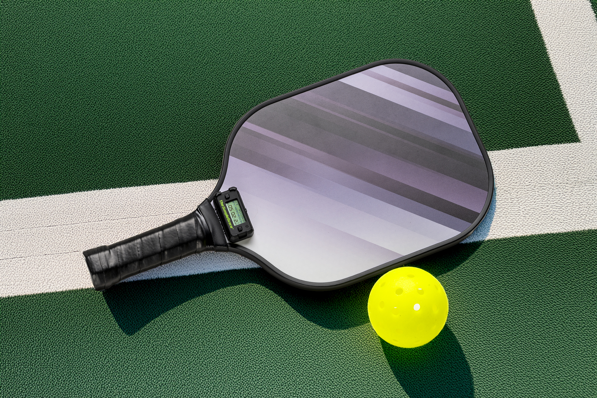 The SimpleScore™ for Pickleball Midnight Black